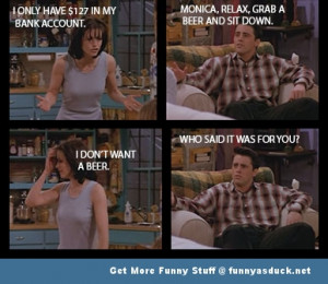 friends joey monica funny pic picture lol
