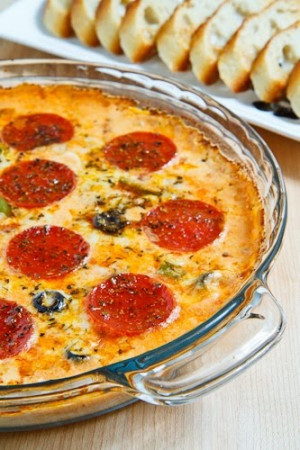 Pizza Dip and Quotes