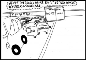 Chinese Traffic Jams ... 10 days of being stuck on the bad roads in ...