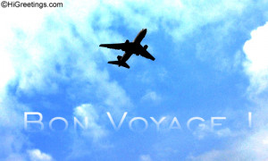 ... . Send this Vacation - Bon Voyage! greeting card to your loved ones