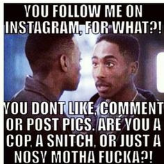 Instagram truth...gotta love the haters