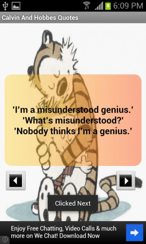Calvin and Hobbes Quotes - screenshot
