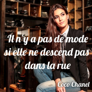 French Fashion quote