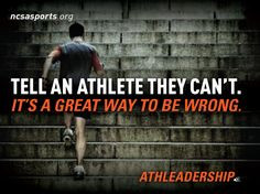 Athlete quotes.