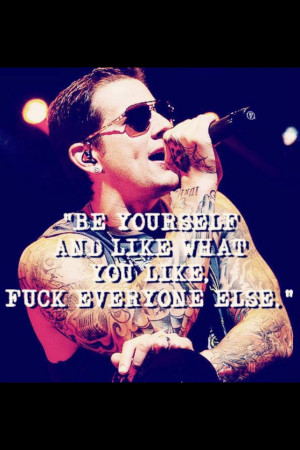Go Back > Gallery For > M. Shadows Quotes