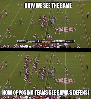 Don’t mess with the Tide defense, and don’t mess with their coach ...