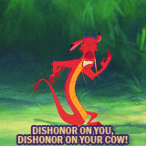 misscinemafanatic:Mushu quotes from Mulan (1998)