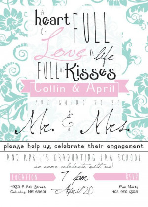 cute engagement announcements