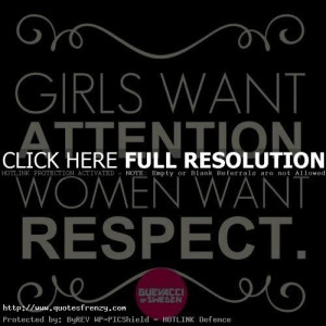 Girls Want Attention1 Inspirational Life Quotes