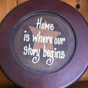 Home is where our story begins!