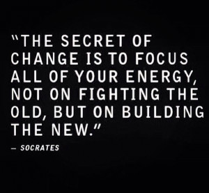 Focus on what you're building!