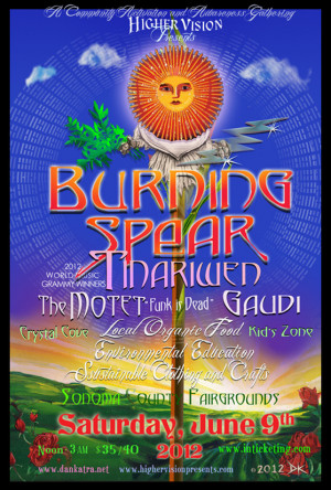 Burning Spear June 9th Sonoma County Fair Grounds