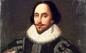 William Shakespeare. If anything, Clive, he’s almost written that ...