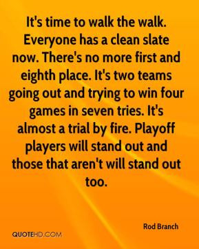 ... players will stand out and those that aren't will stand out too