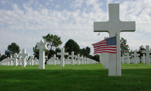 Spielbergian View of the American Cemetery at Coleville-sur-Mer ...