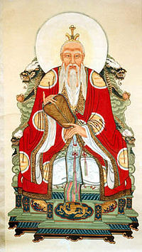 Laozi, depicted as Daode Tianzun