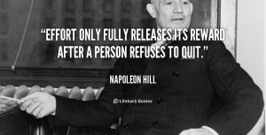 Effort only fully releases its reward after a person refuses to quit ...