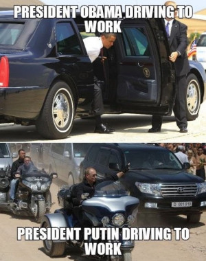 Obama vs. Putin 2014