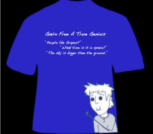 Got an idea for the Gavin shirt but I could use some more quotes