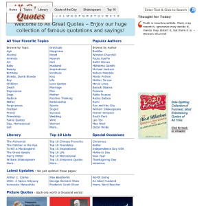 Famous Quotes, Famous Quotations & Sayings, Great Quotes