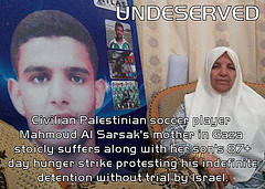 ... ’ Medal of Freedom, Sarsak’s Starvation in Indefinite Detention