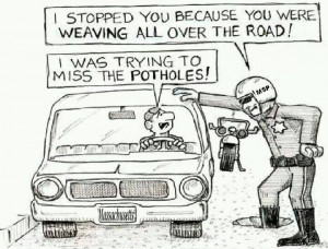 Pot holes