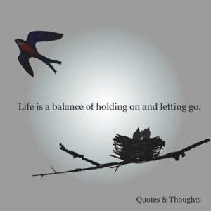 life is a balance