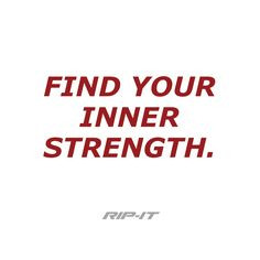 Find your inner strength. #motivation #inspiration #athletes #quotes