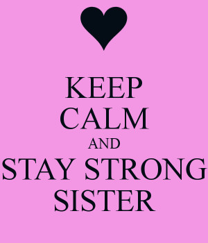 Keep Calm and Stay Strong Demi