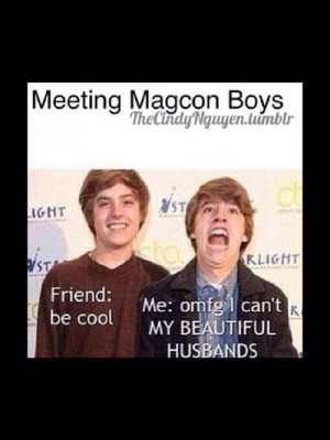 This is so me when I meet the magcon boys  ahhaha