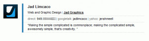 ... 电子邮件签名设计（Email signature creative design template