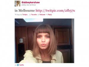 ... tweets in Dutch, which is really quite charming. 13. Abbey Lee Kershaw