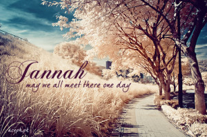 Jannah - May we all meet there, InshaAllah [ ]
