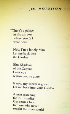 Death perception level: Jim Morrison