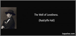 The Well of Loneliness. - Radclyffe Hall