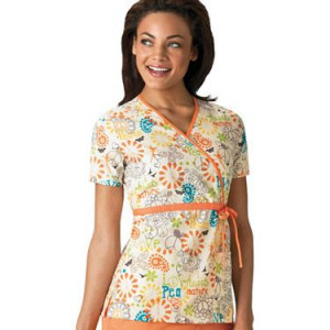 Scrub TopScrubs Tops, Wraps Scrubs, Contrast Mocking, Cheroke Scrubs ...