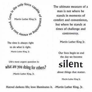 Martin Luther King Jr. Quote & Digital Paper Freebie