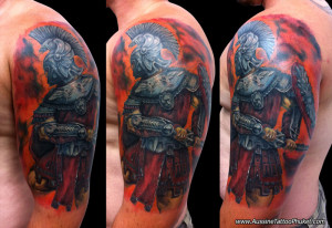 Roman Soldier Tattoo Designs Can Artist picture