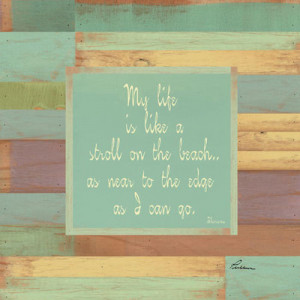 Home / Posters / Beaches Quotes II Fine Art Print (Medium, Rolled)
