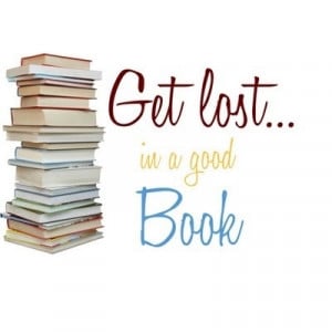 Get lost in a good book. *sigh. I Love to read!