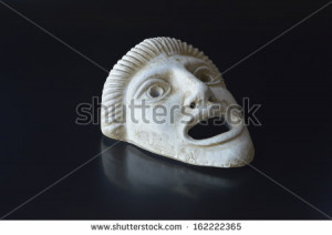 Greek masks Stock Photos, Illustrations, and Vector Art