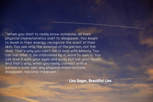 quote:“When you start to really know someone...