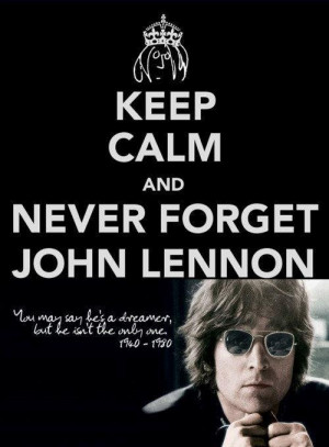 The Beatles Never forget John Lennon