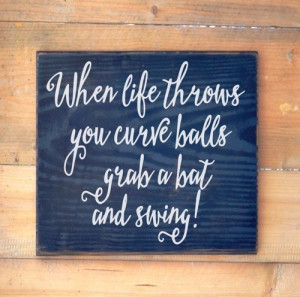 Sign Rustic Sports Theme Room Decor Boy Ball Love Girls Inspirational ...