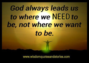 god-leads-us