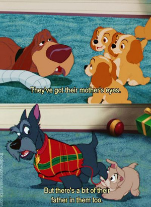 Lady and the Tramp quote