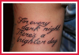 Love Quote Tattoo Designs for Men