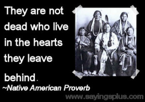 Native American Sayings Proverbs