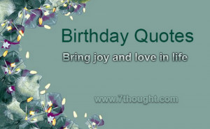 Home Quotes Birthday Quotes 10 Best Birthday Quotes