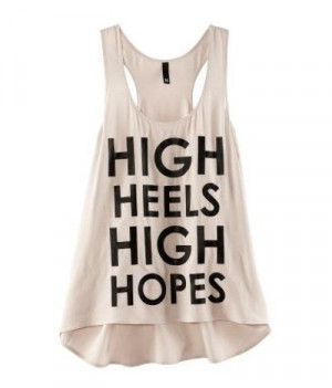 high heels high hopes